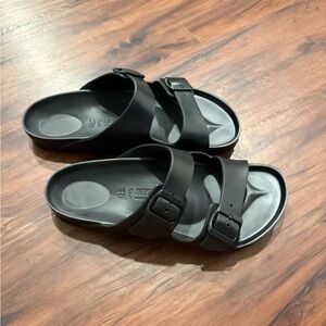 Birkenstock Arizona Esentials Black Slides